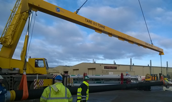 15 tonne x 20m multipoint lifting beam